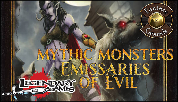 Fantasy Grounds - Mythic Monsters #22: Emissaries of Evil (PFRPG)