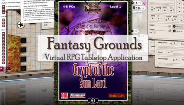 Fantasy Grounds - 3.5E/PFRPG: A01: Crypt of the Sun Lord