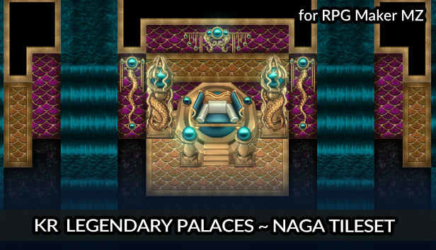 RPG Maker MZ - KR Legendary Palaces - Naga Tileset