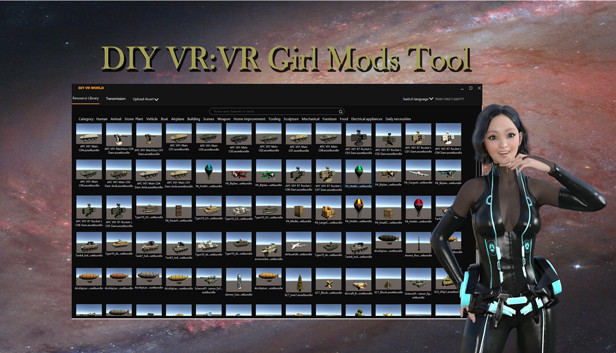 DIY VR: VR Girl Mods Tool