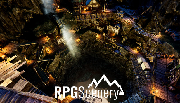 RPGScenery - Hole Village Scene