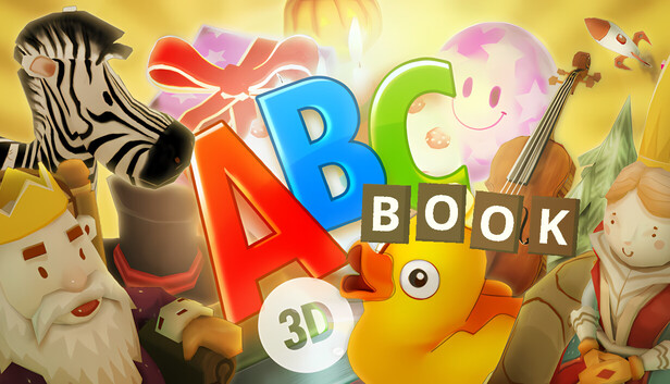 ABC Book 3D: Learn English