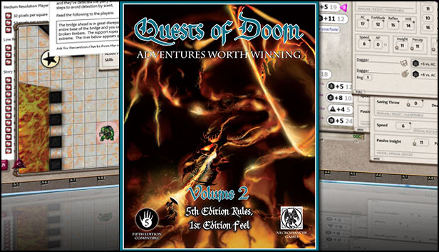 Fantasy Grounds - Quests of Doom 2 (5E)