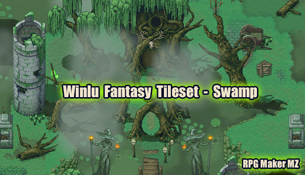 RPG Maker MZ - Winlu Fantasy Tileset - Swamp