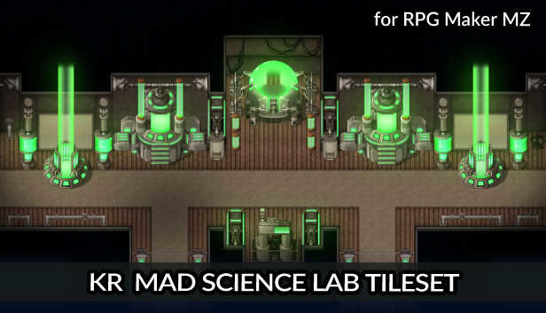 RPG Maker MZ - KR Mad Science Lab Tileset