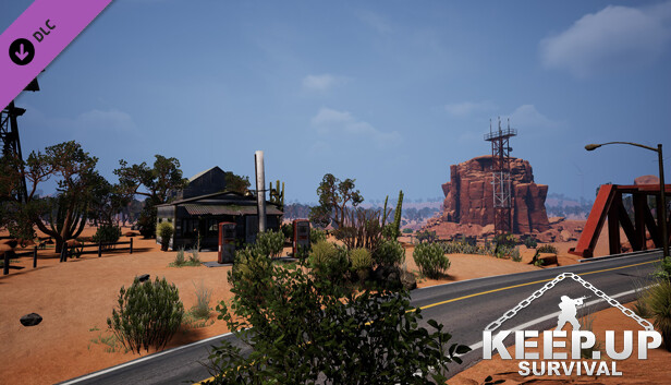 KeepUp Survival - Red Desert Map