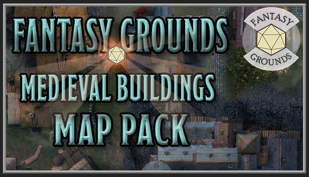 Fantasy Grounds - FG Medieval Buildings Map Pack