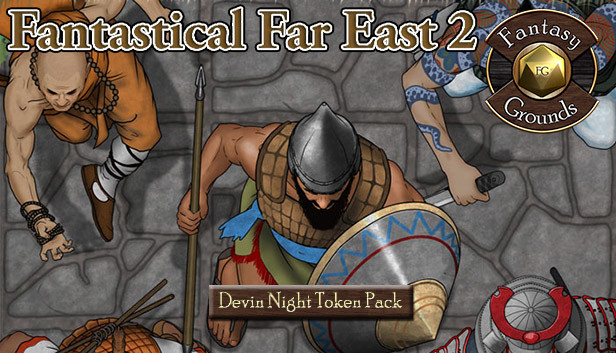 Fantasy Grounds - Devin Night Token Pack #118: Fantastical Far East 2 (Token Pack)