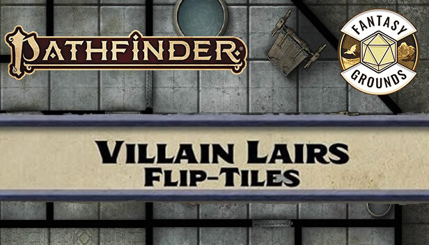 Fantasy Grounds - Pathfinder RPG - Pathfinder Flip-Tiles - Villain Lairs set