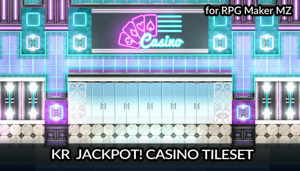 RPG Maker MZ - KR JACKPOT - Casino Tileset