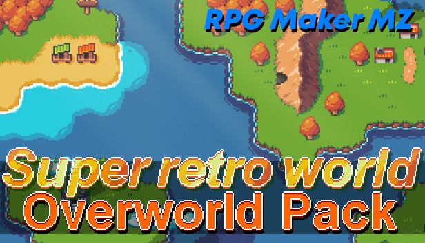 RPG Maker MZ - Super Retro World - Overworld Pack