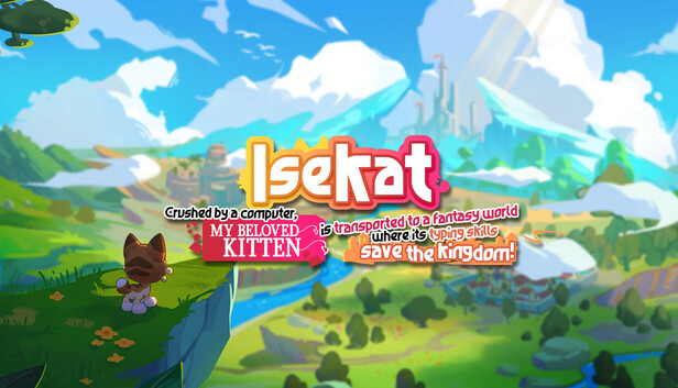 Isekat: Crushed by a Computer, My Beloved Kitten is Transported to a Fantasy World where its Typing Skills Save the Kingdom!
