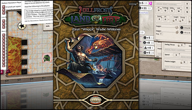 Fantasy Grounds - Hellfrost Land of Fire (Savage Worlds)