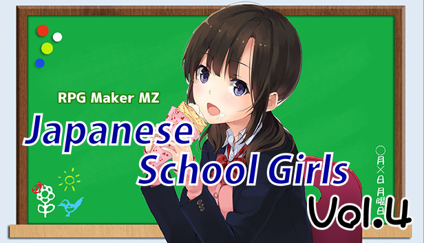 RPG Maker MZ - Japanese School Girls Vol.4