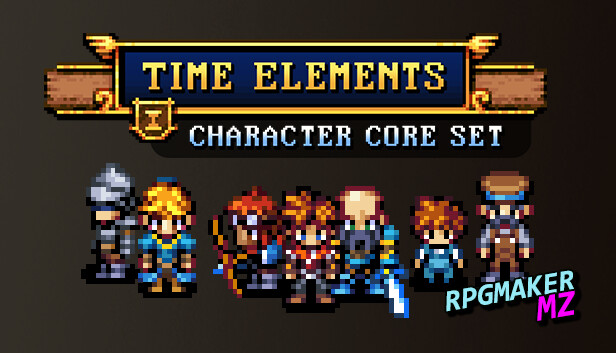 RPG Maker MZ - Time Elements - Character Core Set