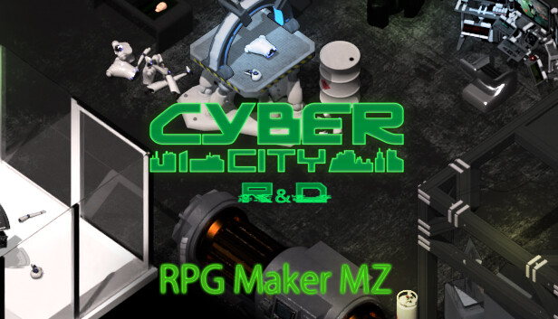 RPG Maker MZ - CyberCity R&D Tiles