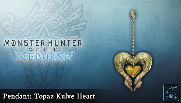 Monster Hunter World: Iceborne - Zdobienie: topazowe serce Kulve