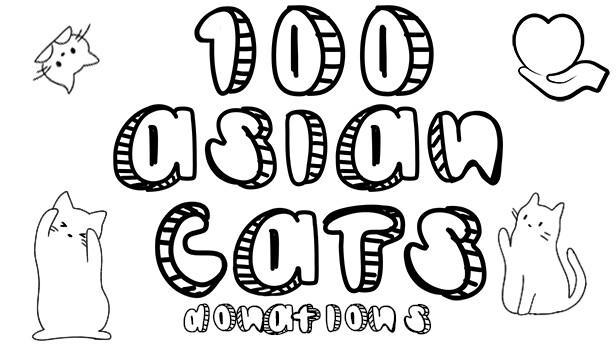 100 Asian Cats - Donation S