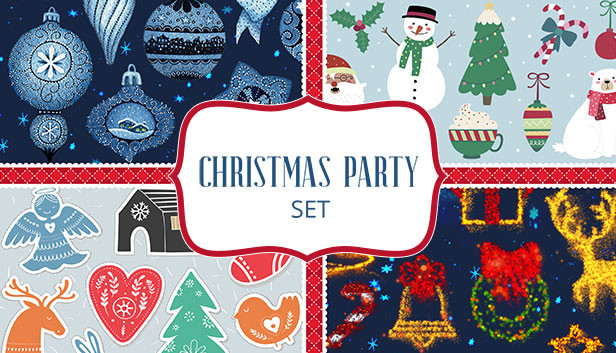Movavi Video Suite 2022 - Christmas Party Set
