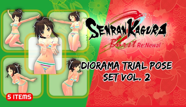 SENRAN KAGURA Burst Re:Newal - Diorama Trial Pose Set Vol. 2