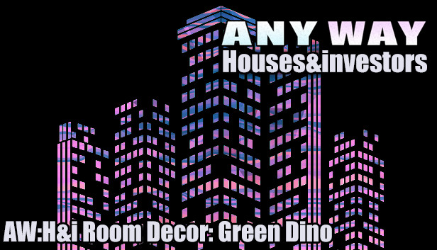 AnyWay! :Houses&investors - AW:H&i Room Decor: Green Dino