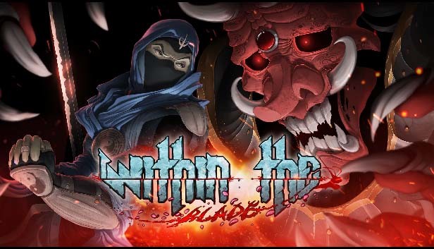 Within the blade