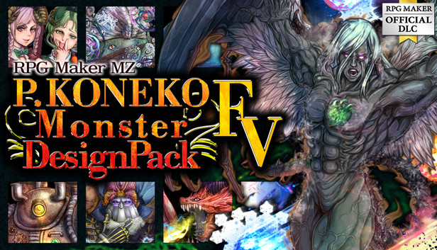 RPG Maker MZ - P. KONEKO Monster Design Pack FV