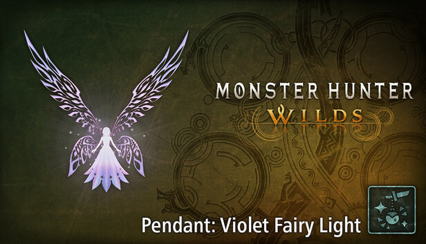 Monster Hunter Wilds - Pendant: Violet Fairy Light