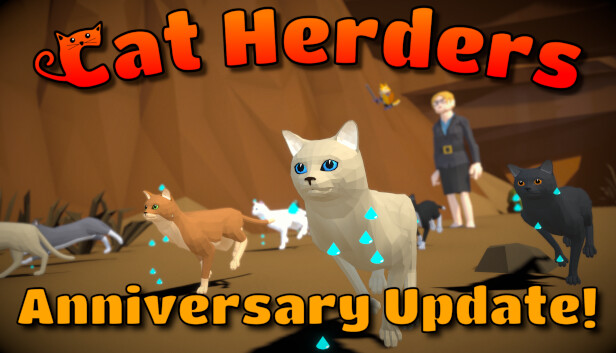 Cat Herders: Couch Coop Cat Corralling!