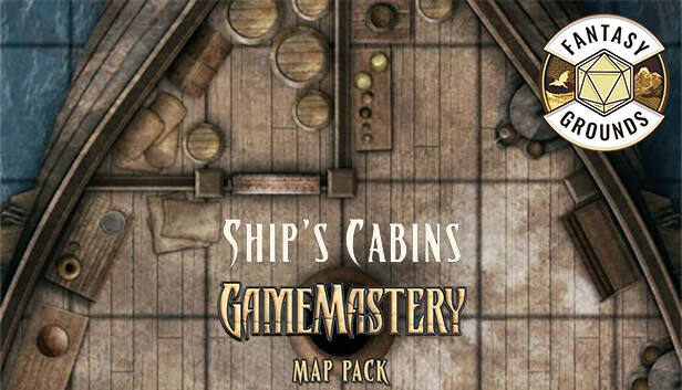 Fantasy Grounds - Pathfinder RPG - GameMastery Map Pack: Ship's Cabin