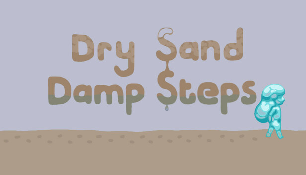 Dry Sand Damp Steps