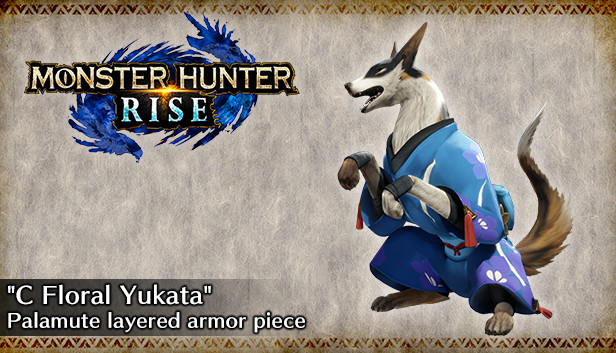 MONSTER HUNTER RISE - Element pancerza warstwowego kumpsa „K Kwietna yukata”