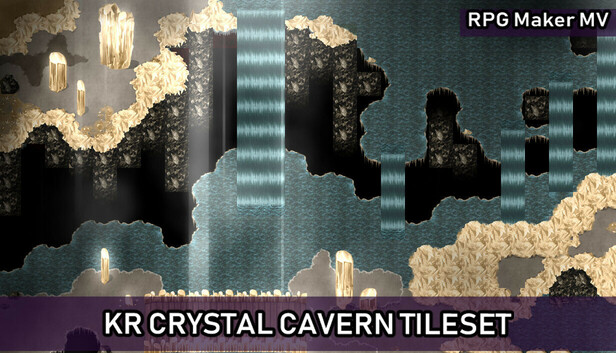 RPG Maker MV - KR Crystal Cavern Tileset