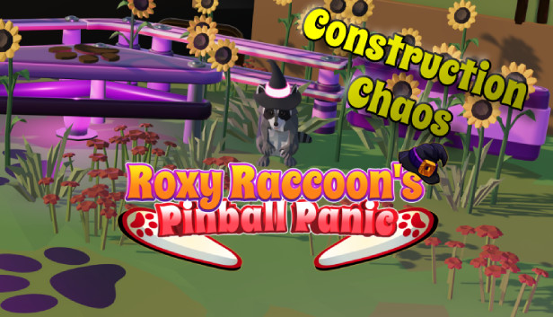 Roxy Raccoon's Pinball Panic - Construction Chaos