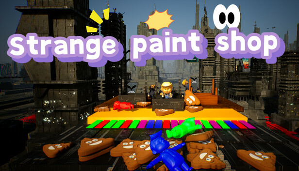 Strange paint shop