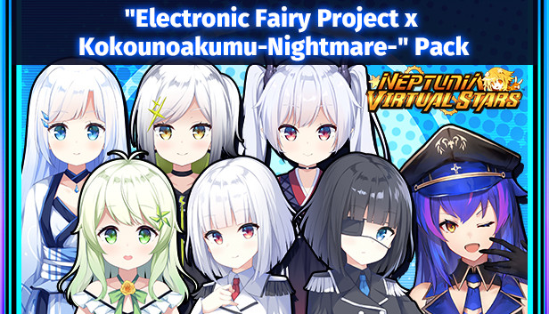 Neptunia Virtual Stars - Electronic Fairy Project x Kokounoakumu-Nightmare- Pack