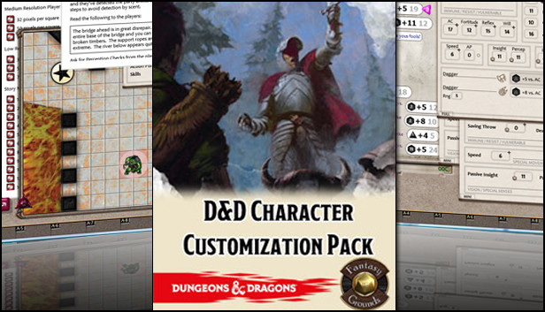 Fantasy Grounds - D&D Character Customization Pack