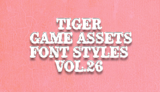 TIGER GAME ASSETS FONT STYLES VOL.26