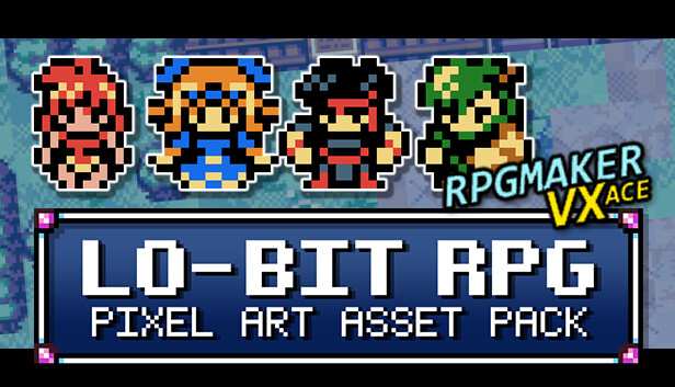 RPG Maker VX Ace - Lo-Bit RPG Pixel Art Asset Pack