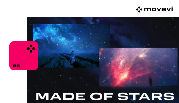 Movavi Video Editor 2024 - Made of Stars Overlay Pack