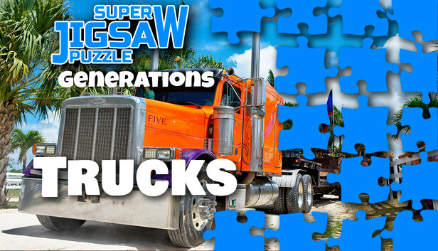 Super Jigsaw Puzzle: Generations - Trucks