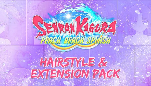 SENRAN KAGURA Peach Beach Splash - Hairstyle and Extension Pack