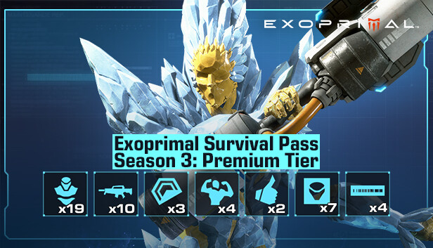 Exoprimal - Exoprimal Survival Pass – sezon 3: poziom Premium
