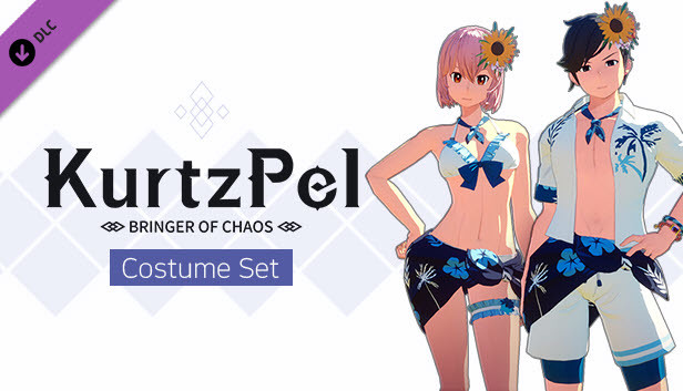 KurtzPel - Hawaiian Beachwear Costume Set