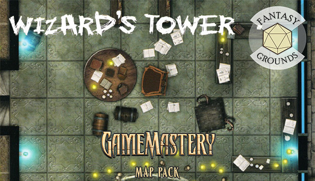 Fantasy Grounds - Pathfinder RPG - GameMastery Map Pack Wizard's Tower