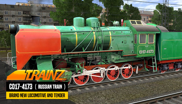 Trainz 2019 DLC - CO17-4173 ( Russian Loco and Tender )