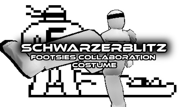 Schwarzerblitz - FOOTSIES Collaboration Costume