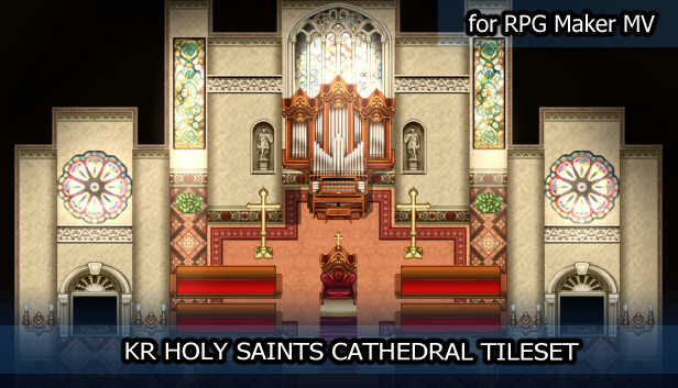 RPG Maker MV - KR Holy Saints Cathedral Tileset
