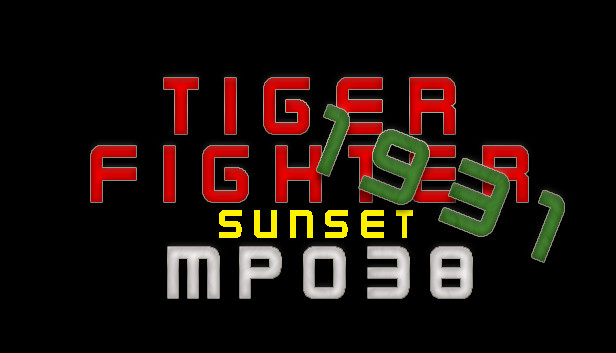 Tiger Fighter 1931 Sunset MP038