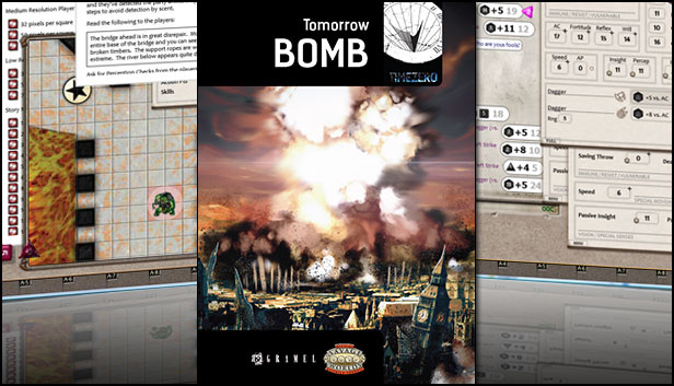 Fantasy Grounds - TIMEZERO: Tomorrow BOMB (Savage Worlds)